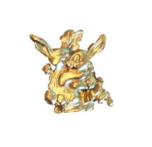 Зайка пара На вечную любовь золото К 30012  