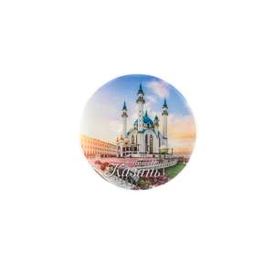Тарелка полистоун УФ 10 см Казань Кул Шариф цветы восход_09 Декоративная тарелка из полистоуна, диаметром 10 см.
На тарелке изображена главная мечеть Казани - мечеть Кул-Шариф. Это будет отличный сувенир из Казани. 