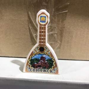 Колокольчик керамика балалайка Свияжск   
