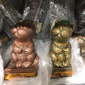 Кот сидячий вид 1  