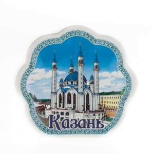 Подставка под зубочистки Казань керамика Кул Шариф Керамическая подставка под зубочистки с изображением Кул Шариф 
