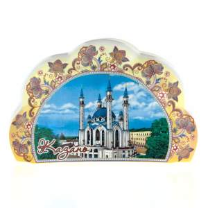 Салфетница керамика Казань Кул Шариф Салфетница керамическая с изображением Кул Шариф  