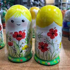 Матрёшка девочка 3м 12 см  