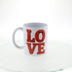Кружка керамика LOVE  