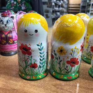 Матрёшка мальчик 3м 12 см  