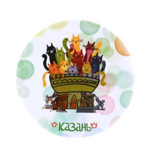 Магнит закатной 78 мм Казань  