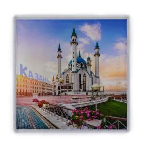 Магнит акриловый 100х100 Казань  