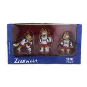 FIFA-2018 фигурки Zabivaka set №1(standard)6 см 3 шт в подар.кор. Т11673  