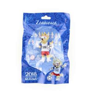 FIFA-2018 фигурка Zabivaka Classic 6см в инд.упак. 8видов Т11143 Восемь фигурок символа Чемпионата мира FIFA 2018 в индивидуальной упаковке. 