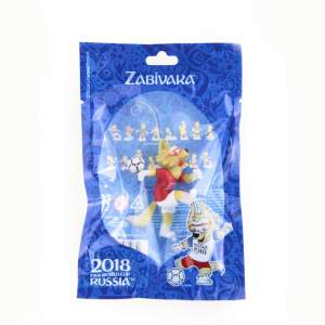 FIFA-2018 фигурка Zabivaka International 6см в инд.упак. 11видов Т11668 Одиннадцать фигурок символа Чемпионата мира FIFA 2018 в индивидуальной упаковке. Высота фигурки 6 сантиметров. 