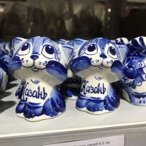 Кот Гав Казань синий 6,5 см  